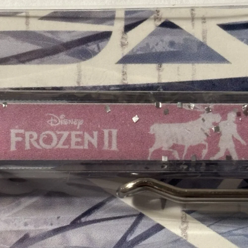 Walt Disney Frozen II 2 Floaty Pen Silver Glitter Moves by Elsa Movie Film